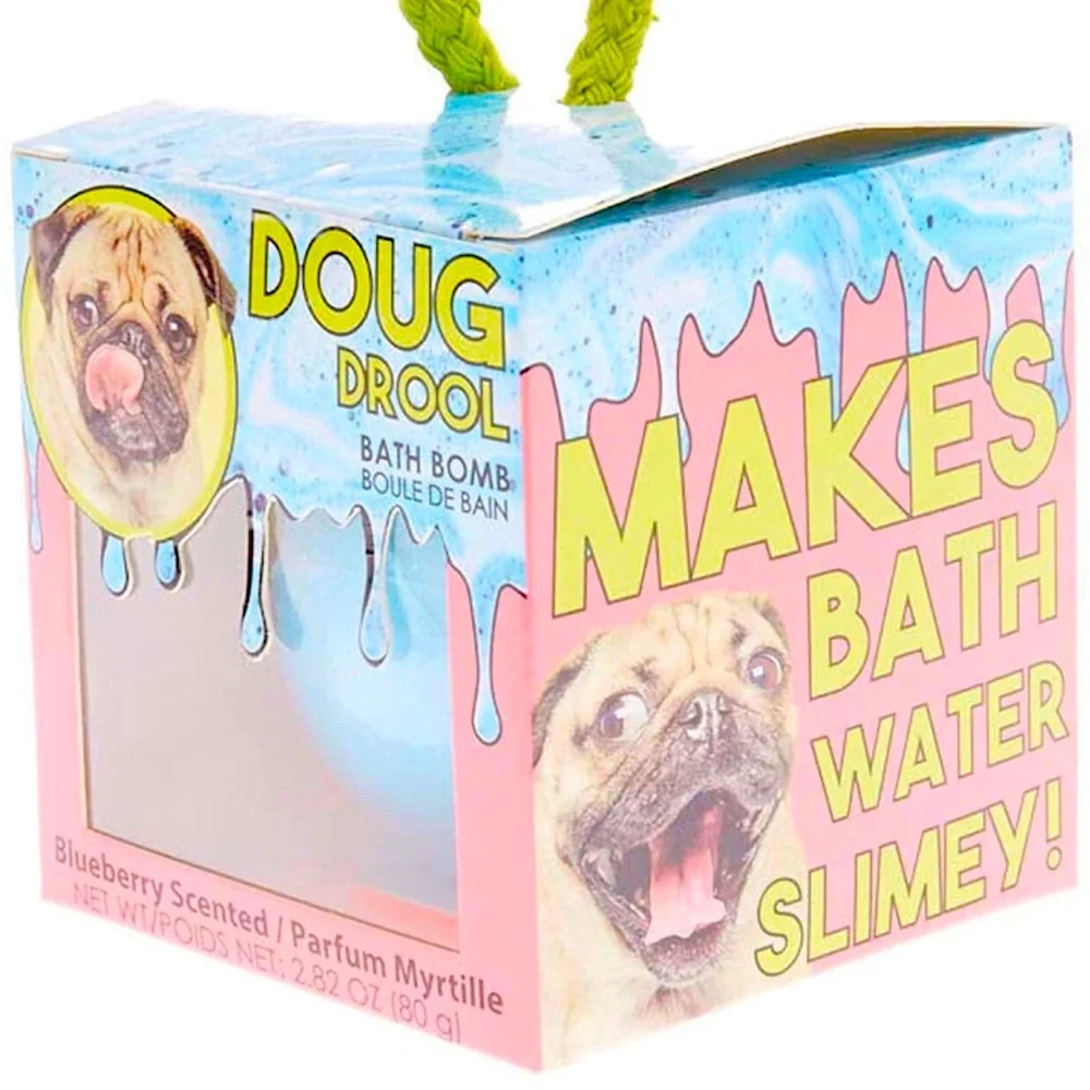 3/$15 NEW Bath Bomb CLAIRE’S DOUG DROOL Blueberry Scent Blue UNISEX